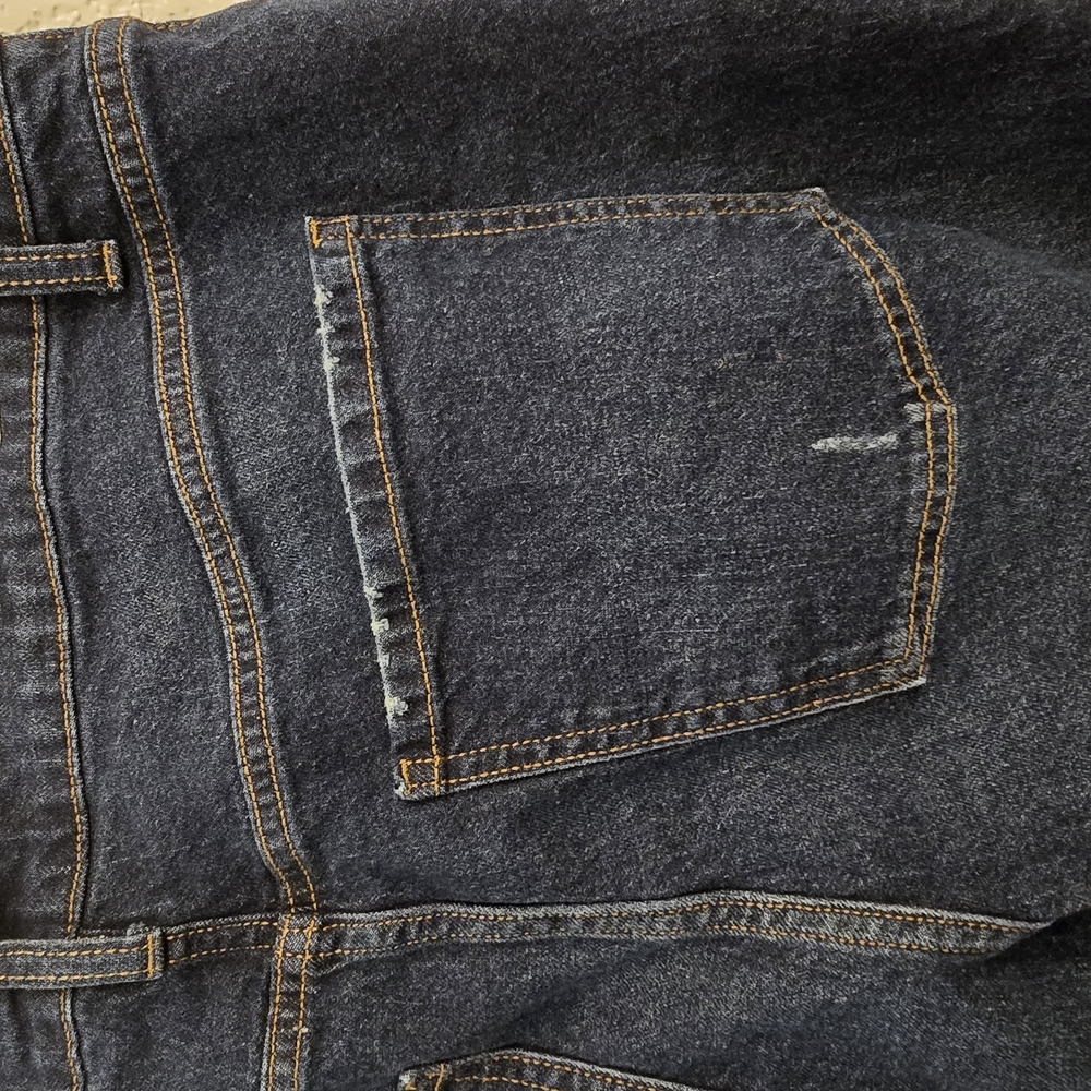 Time and Tru High Rise Women's Jeans - Dark Blue - Picture 6 of 15